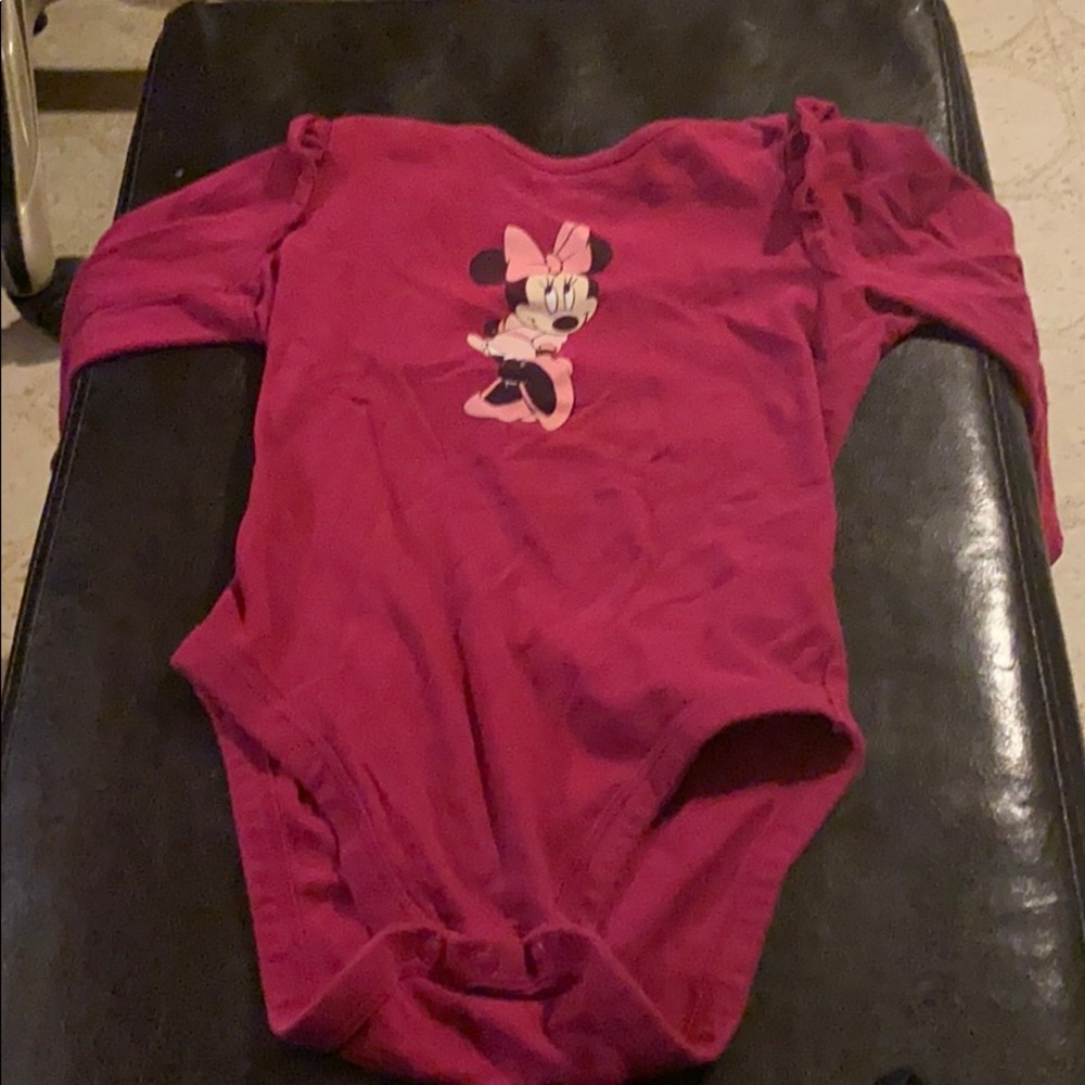 Minnie Mouse onesie